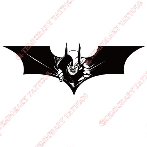 Batman Customize Temporary Tattoos Stickers NO.26